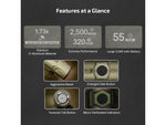 Olight Warrior Ultra 21700 Lithium Ion 2500 Lumens LED Tactical Flashlight OD Green WARRIORULTRAOG