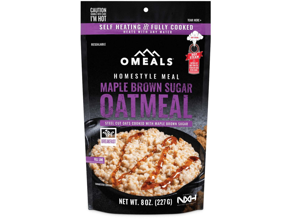 Omeals Homestyle Meal Maple Brown Sugar Oatmeal OMEB2