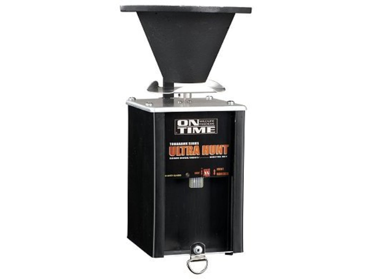 On Time Wildlife Feeders Tomahawk Ultra Hunt Black 43005