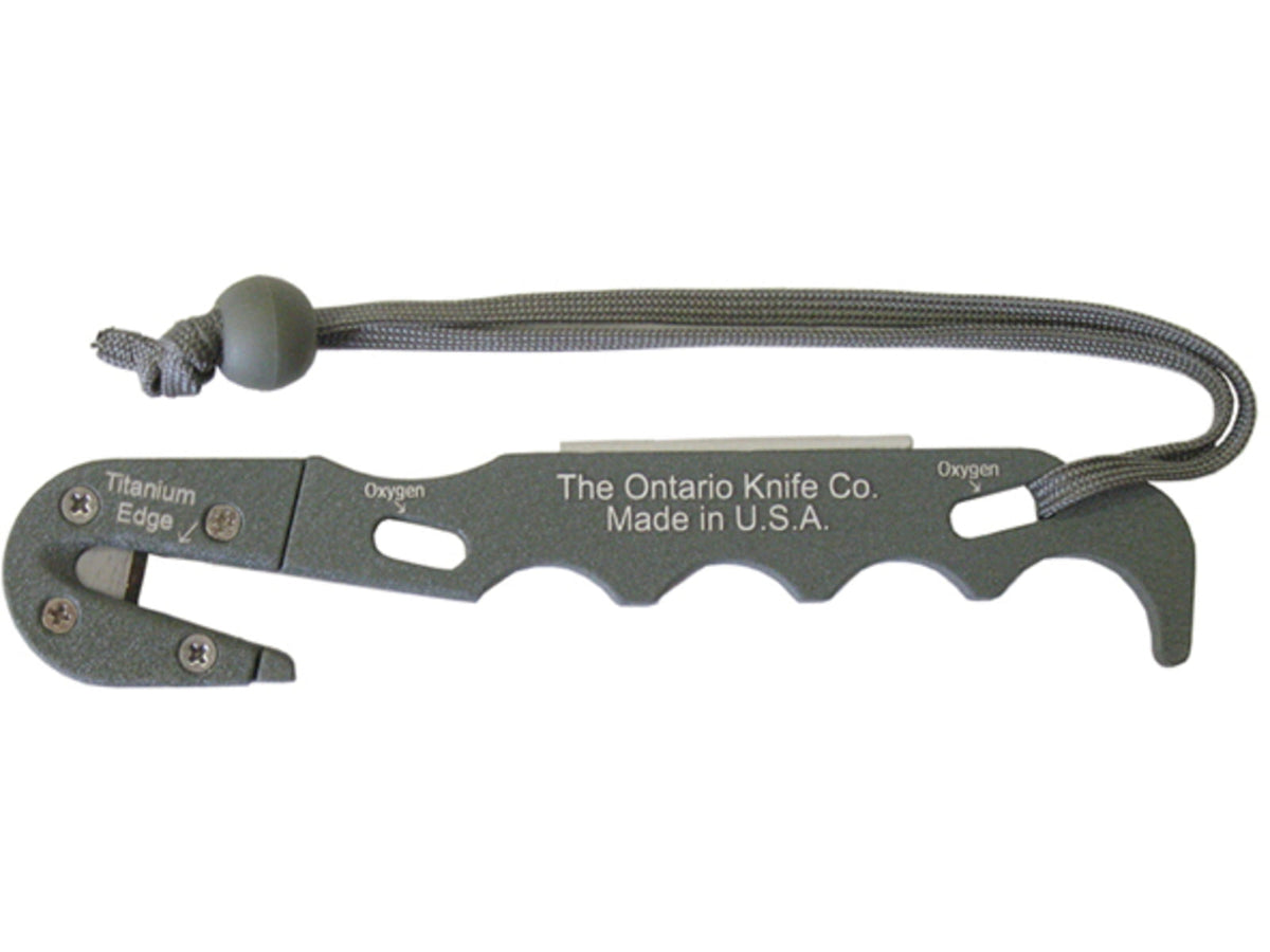 Ontario Knife Model 1 Strap Cutter Foliage Green OK1406