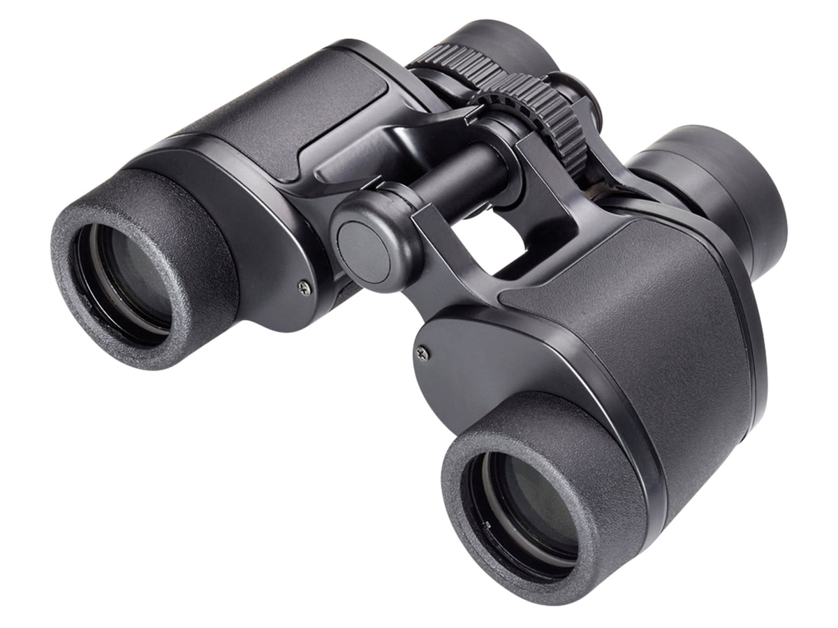 Opticron Adventurer T WP 8x32mm Roof Prism Binoculars Leatherette Partial Rubber Covering Black 30686