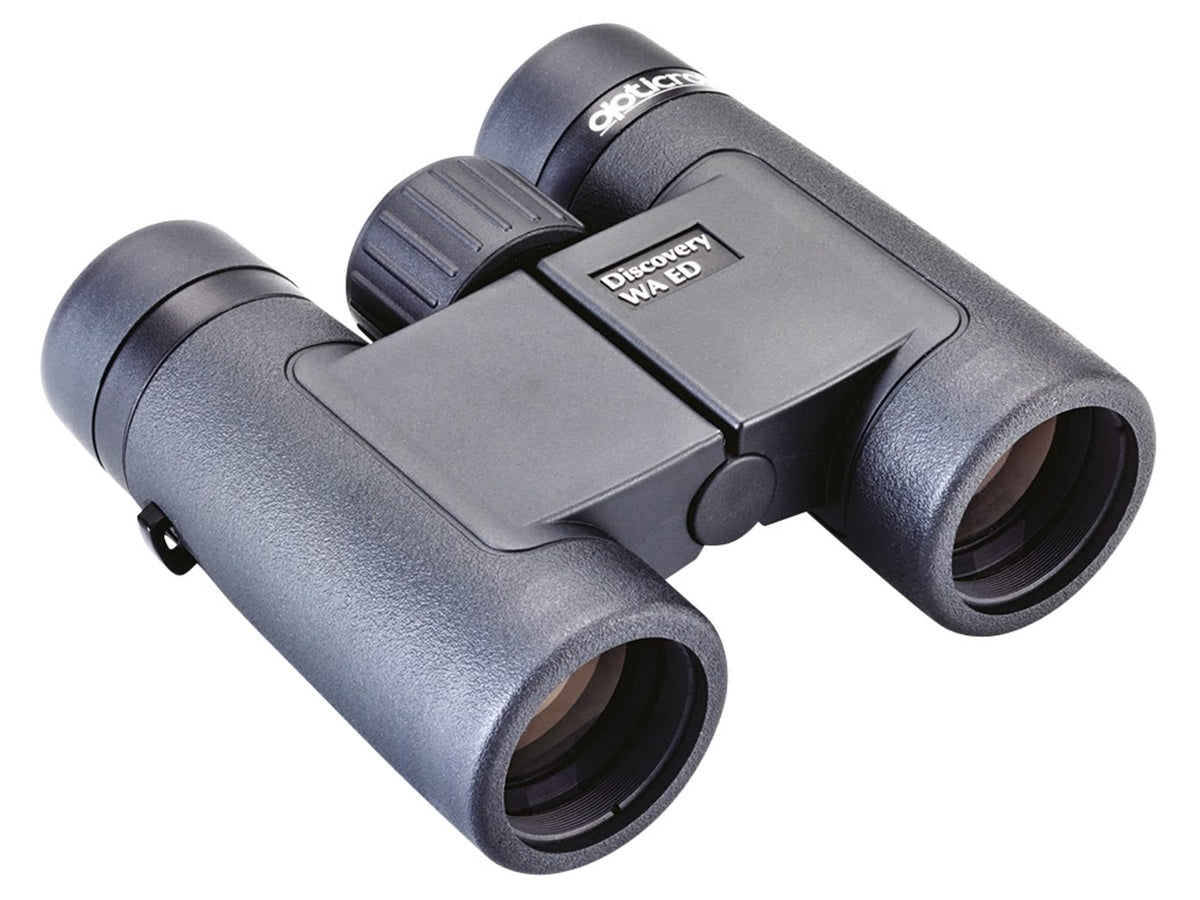 Opticron Discovery WA ED 8x32mm Roof Prism Binocular Black Full Size 30746