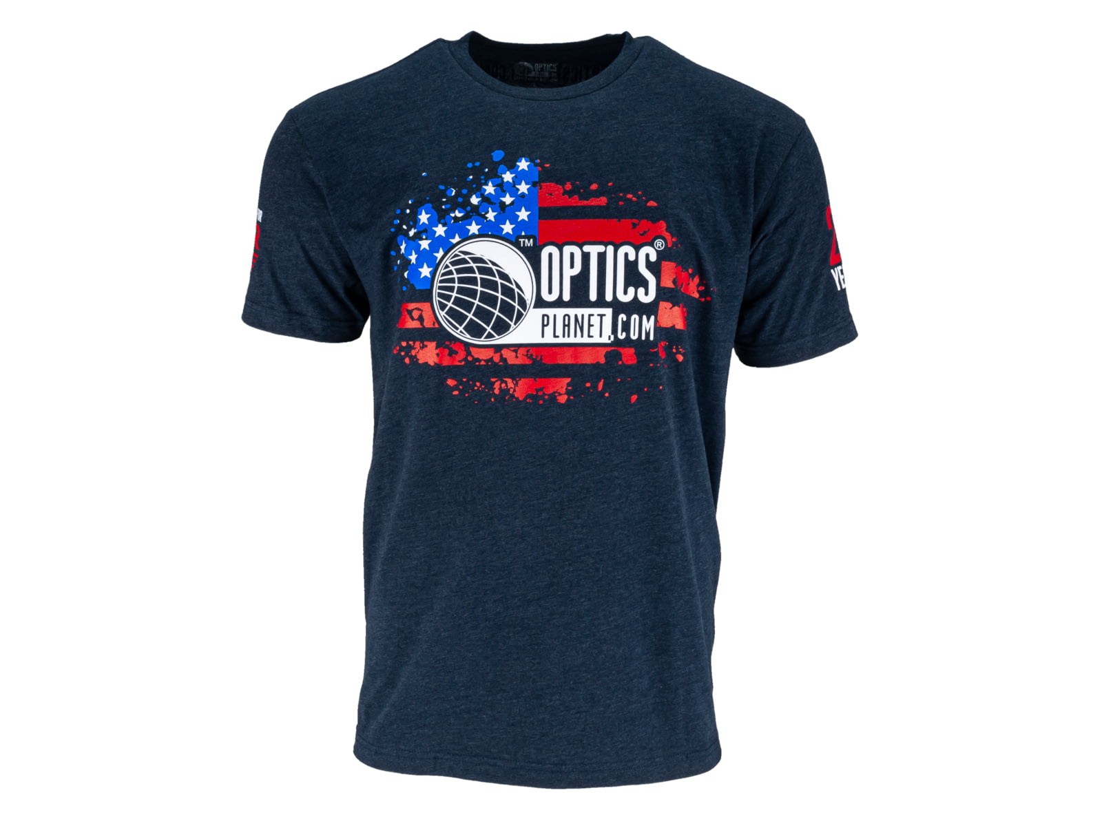 OpticsPlanet Exclusive OpticsPlanet 20th Anniversary T-Shirt - Men's Navy Blue Small