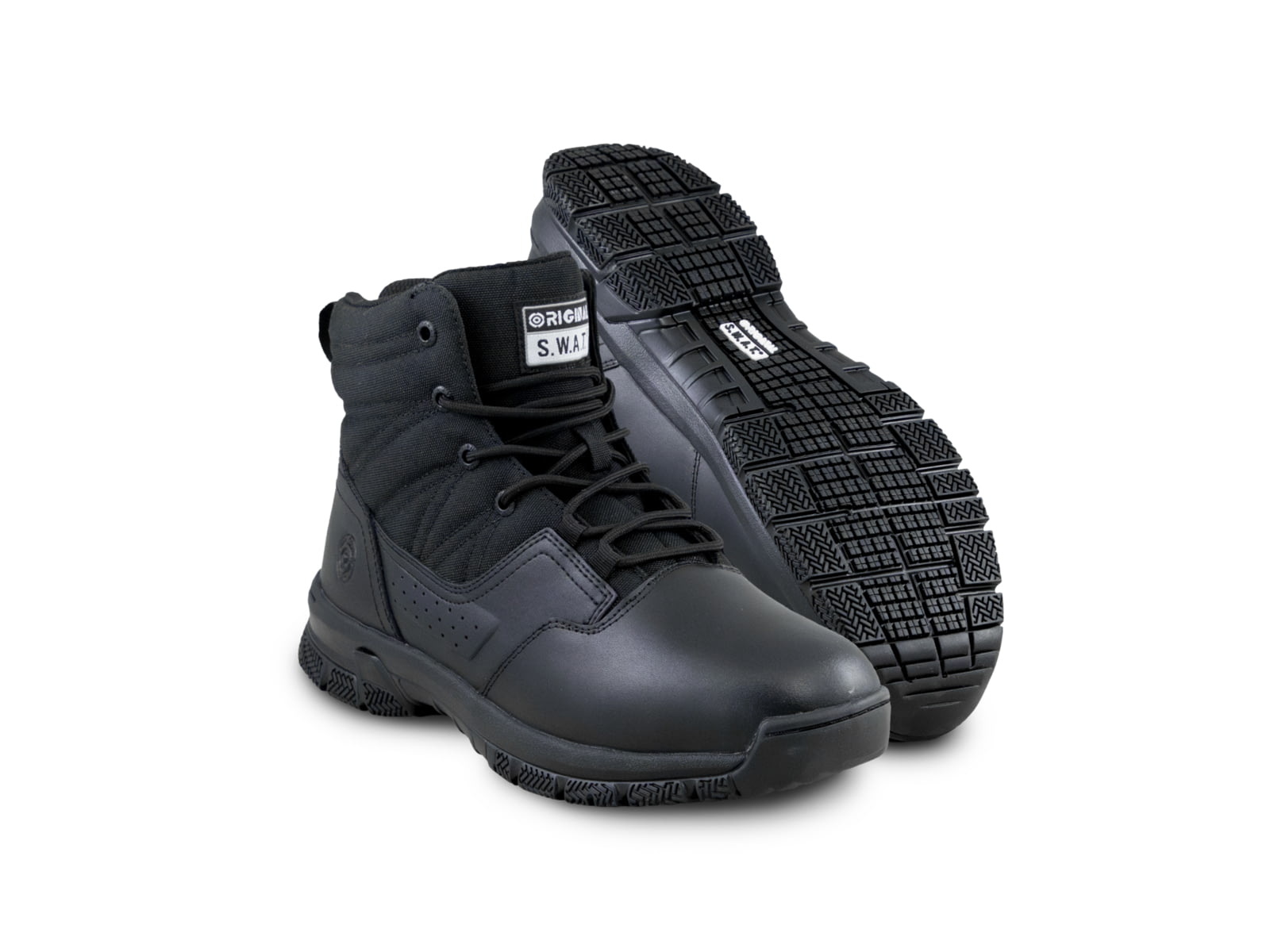 Original S.W.A.T. ProTec 6in Side-Zip Boot - Men's Regular Black 7