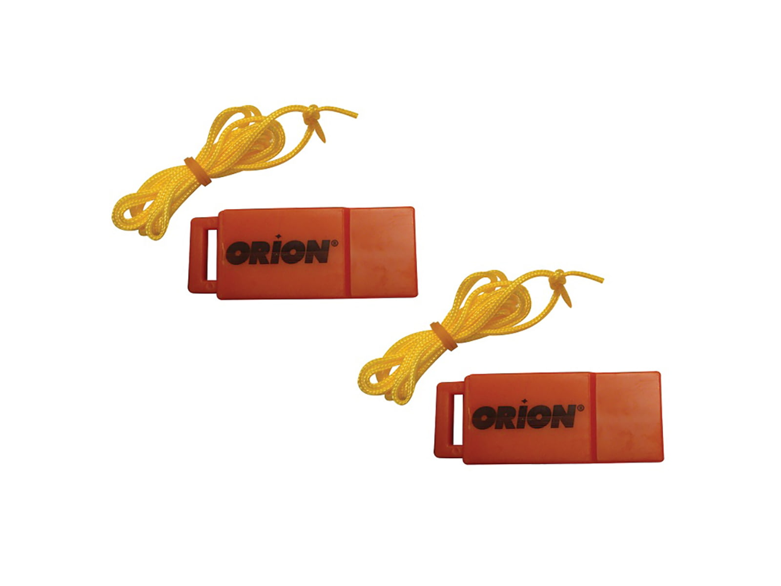 Orion Safety Whistle w/Lanyards - 2-Pack 676