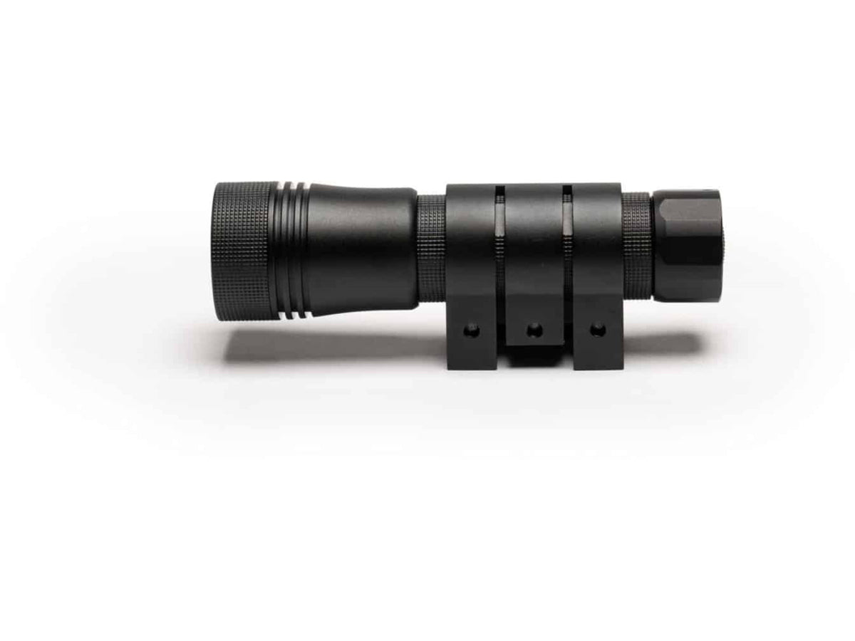 Osprey Global Flashlight LED AAA Battery White/Red/Blue/Green 340 Lumens Black FL-OSP-4CLR