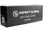 Osprey Global Spotting Scope w/Tabletop Tripod 20-60 Magnification with 80mm Lens Black SS-OSP-20-60x80