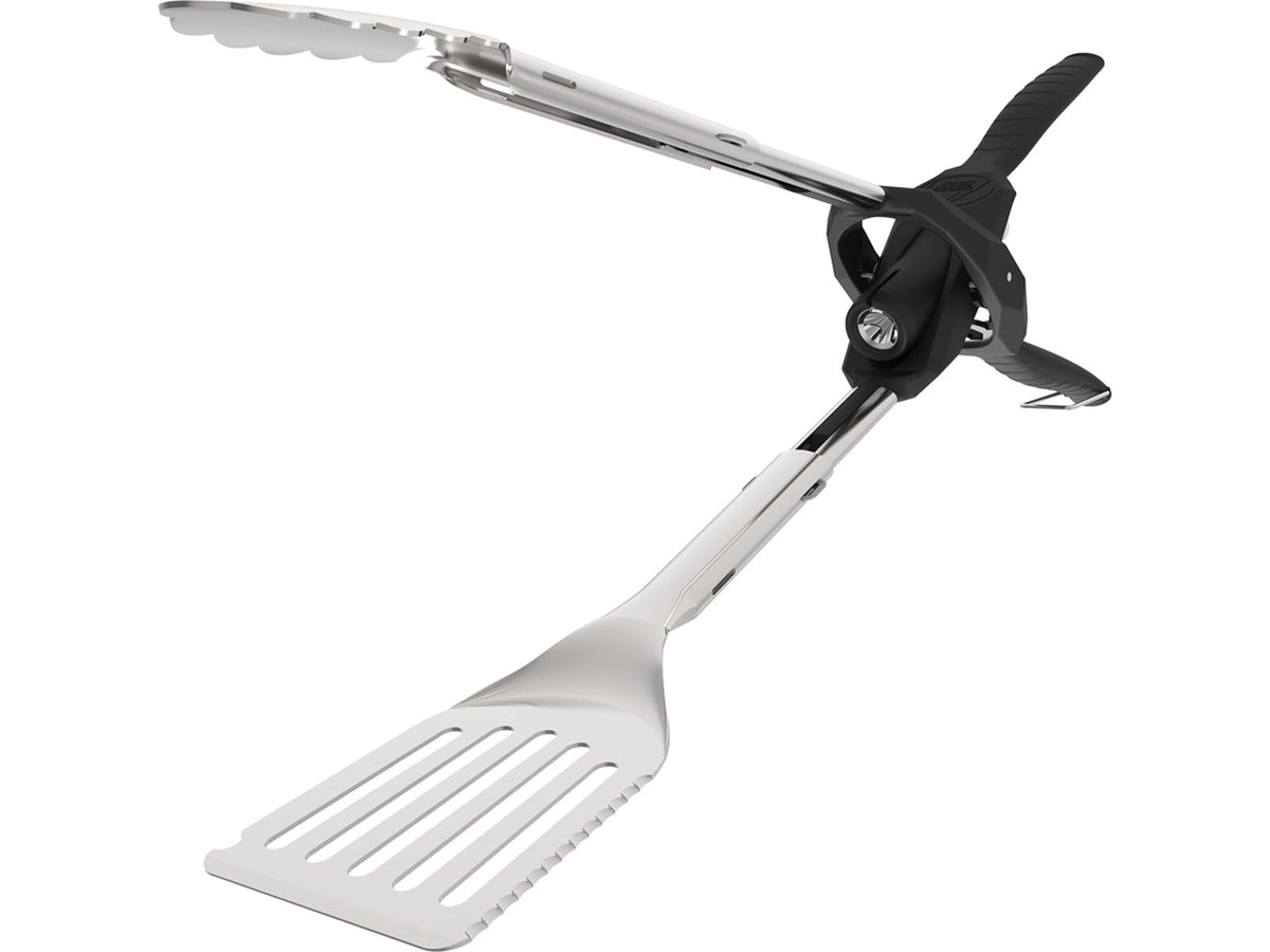Outdoor Edge Cutlery Grill-Beam Tongs Box Black/Silver GMT-10