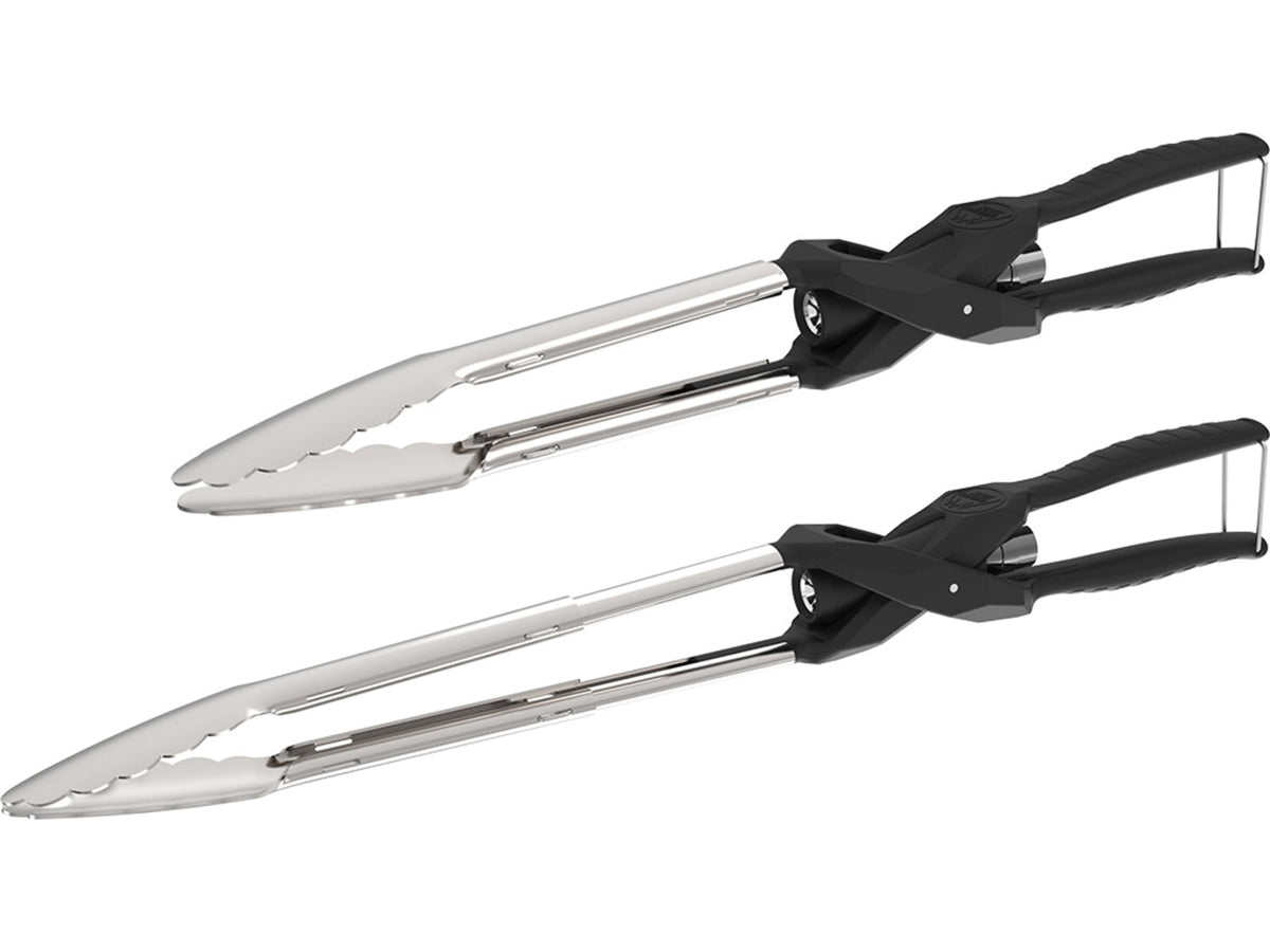 Outdoor Edge Cutlery Grill-Beam Tongs Box Black/Silver GMT-10