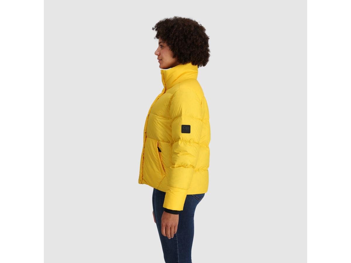 Outdoor Research Coldfront Down Jacket - Womens Saffron Medium