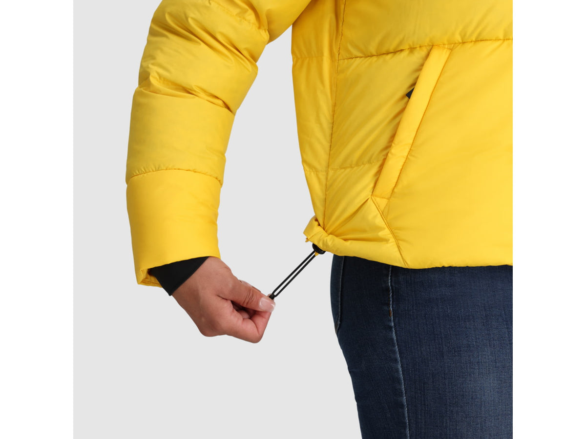 Outdoor Research Coldfront Down Jacket - Womens Saffron Medium