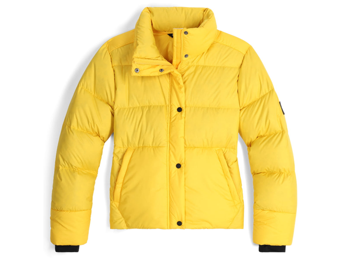 Outdoor Research Coldfront Down Jacket - Womens Saffron Medium