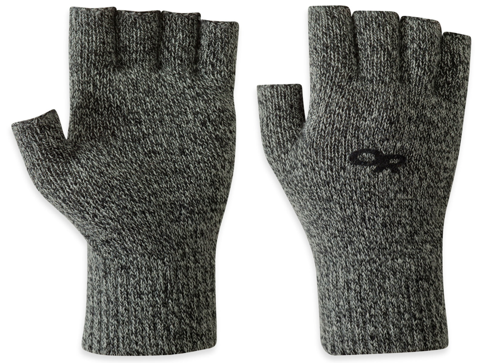 Outdoor Research Fairbanks Fingerless Gloves - Unisex-Charcoal-S/M