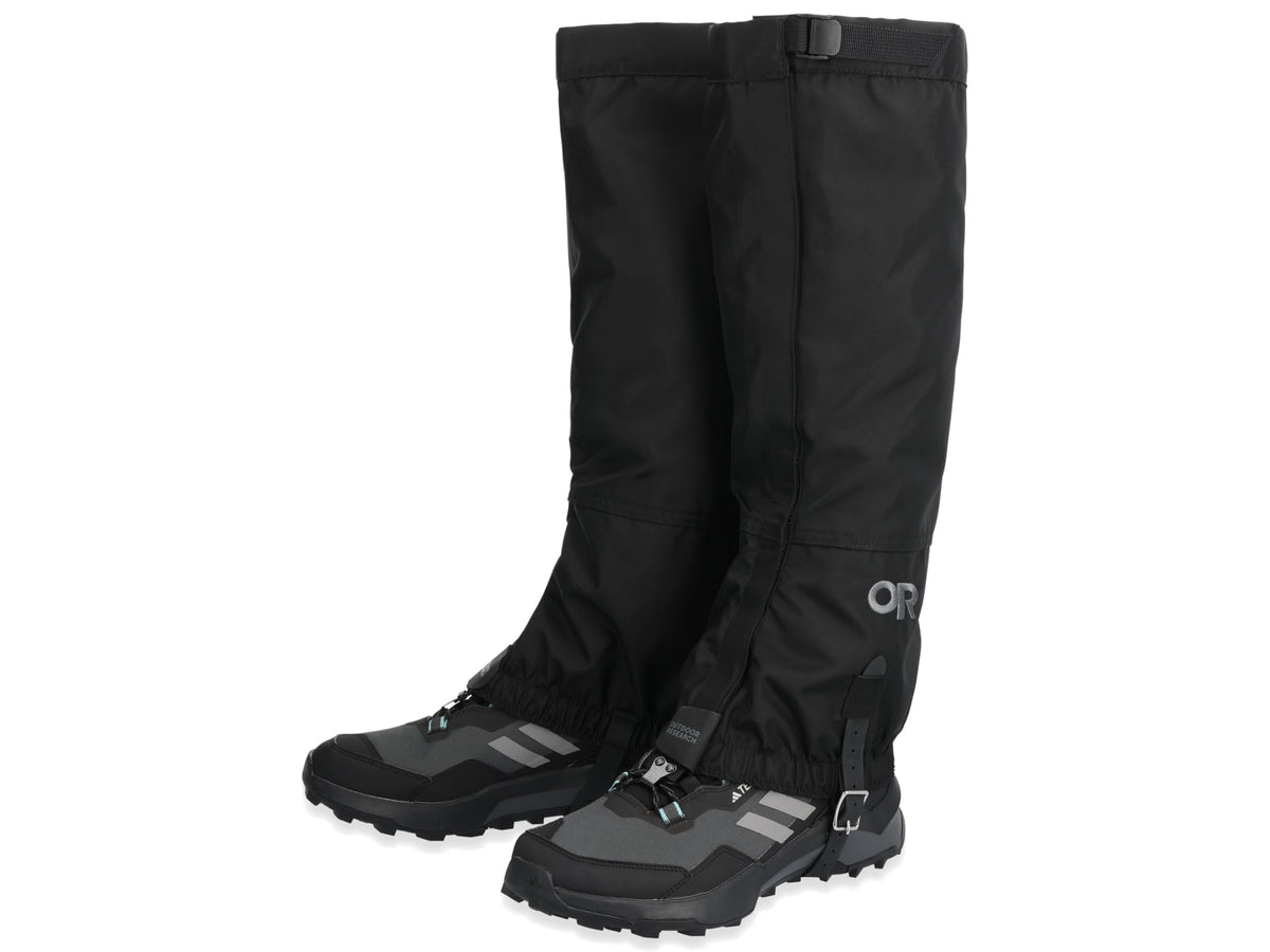 Outdoor Research Rocky Mountain High Gaiters - Men's Solid Black Small