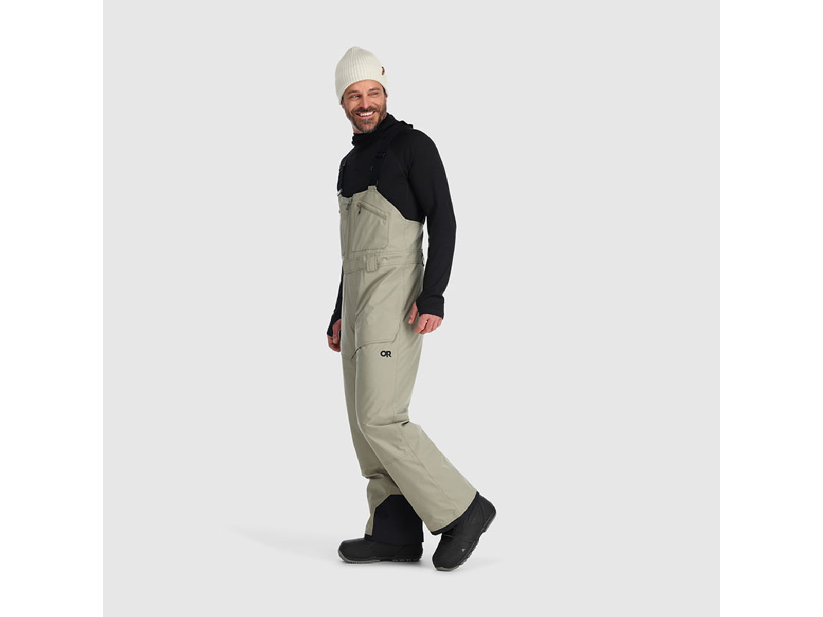 Outdoor Research Snowcrew Bibs - Men's Flint Extra Large