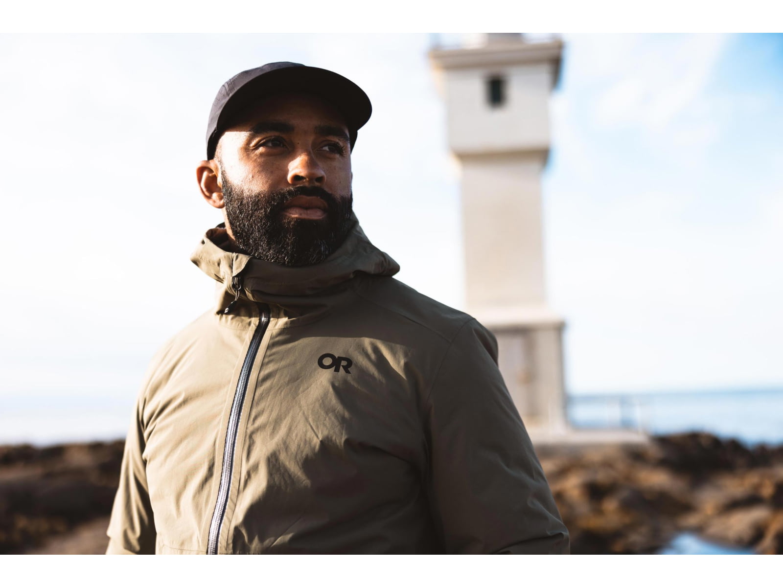 Outdoor Research Stratoburst Stretch Rain Jacket - Men's