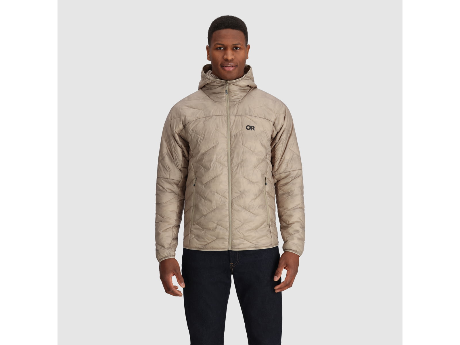 Outdoor Research SuperStrand LT Hoodie - Men's Pro Khaki Medium