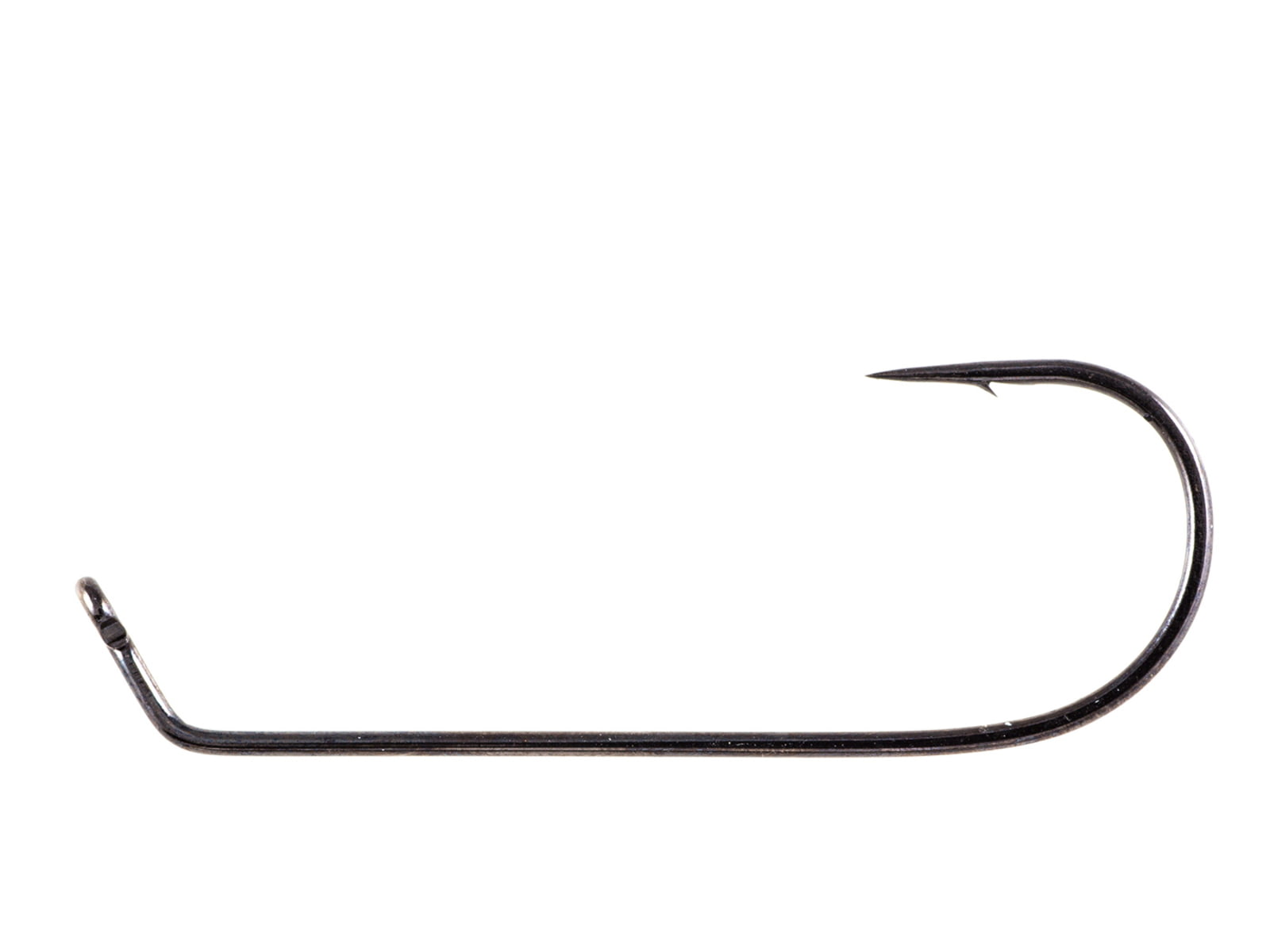 Owner Hooks 45 Degree Cross Eye Jig Hook Black Chrome 4/0 5326-141