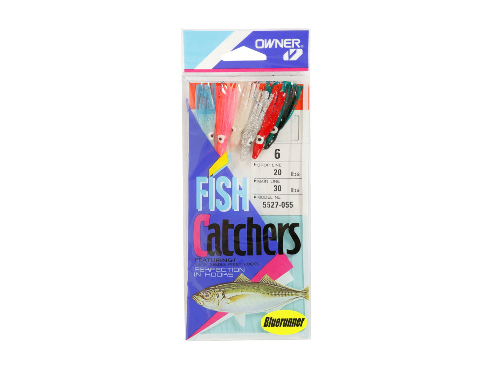 Owner Hooks Bluerunner Squid Sabiki Hook 6 5527-055