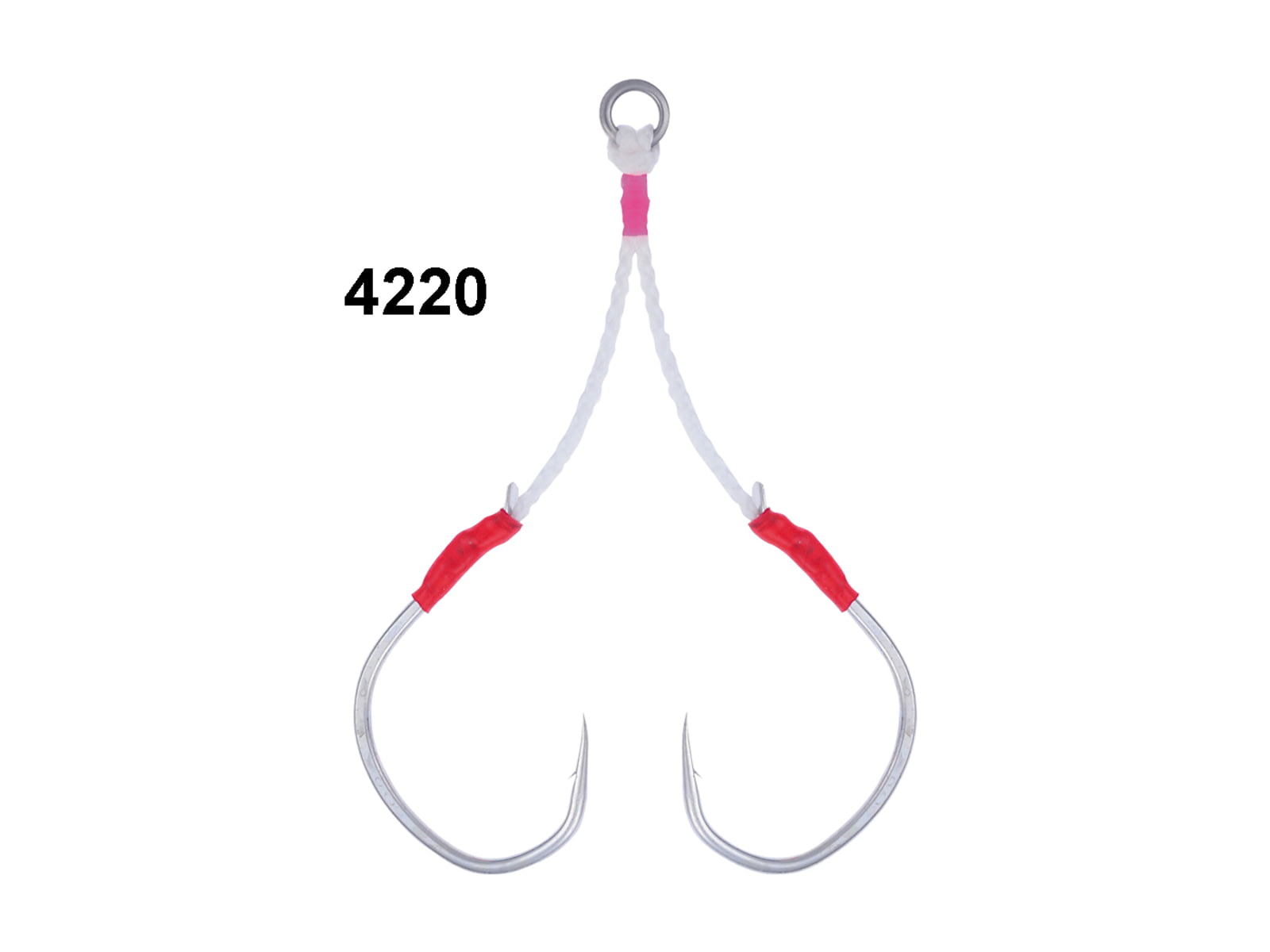 Owner Hooks Dancing Stingers Guardian Dual Zo-Wire Hook Needle Point Light Wire Vacuum Tinned Size 6/0 2 Per Pack