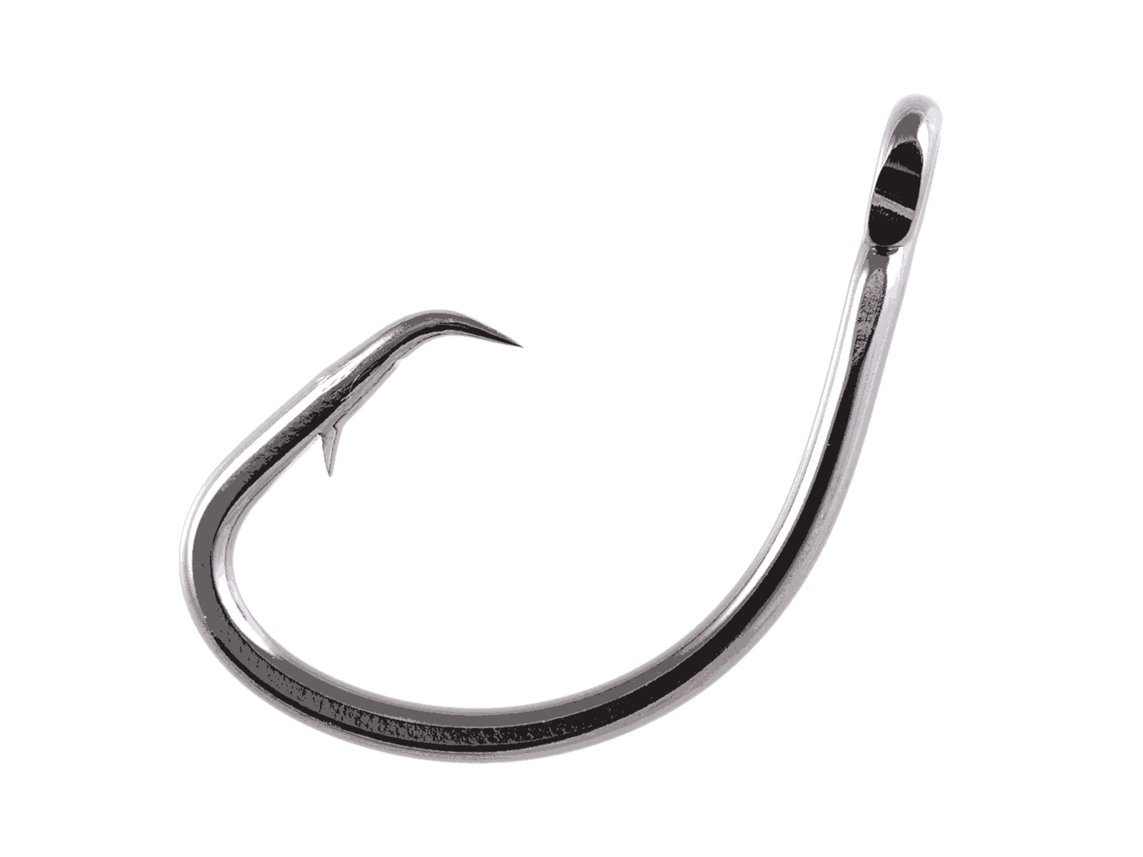 Owner Hooks Mutu Circle Hook Forged/Hangnail Point 2X Strong Black Chrome Size