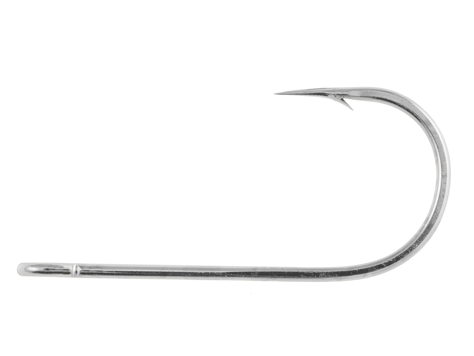Owner Hooks Spinner Bait Trailer Hook with Cutting Point Forged Short Shank Round Bend/Wide Gap Nickel Size 2/0 7 Per Pack