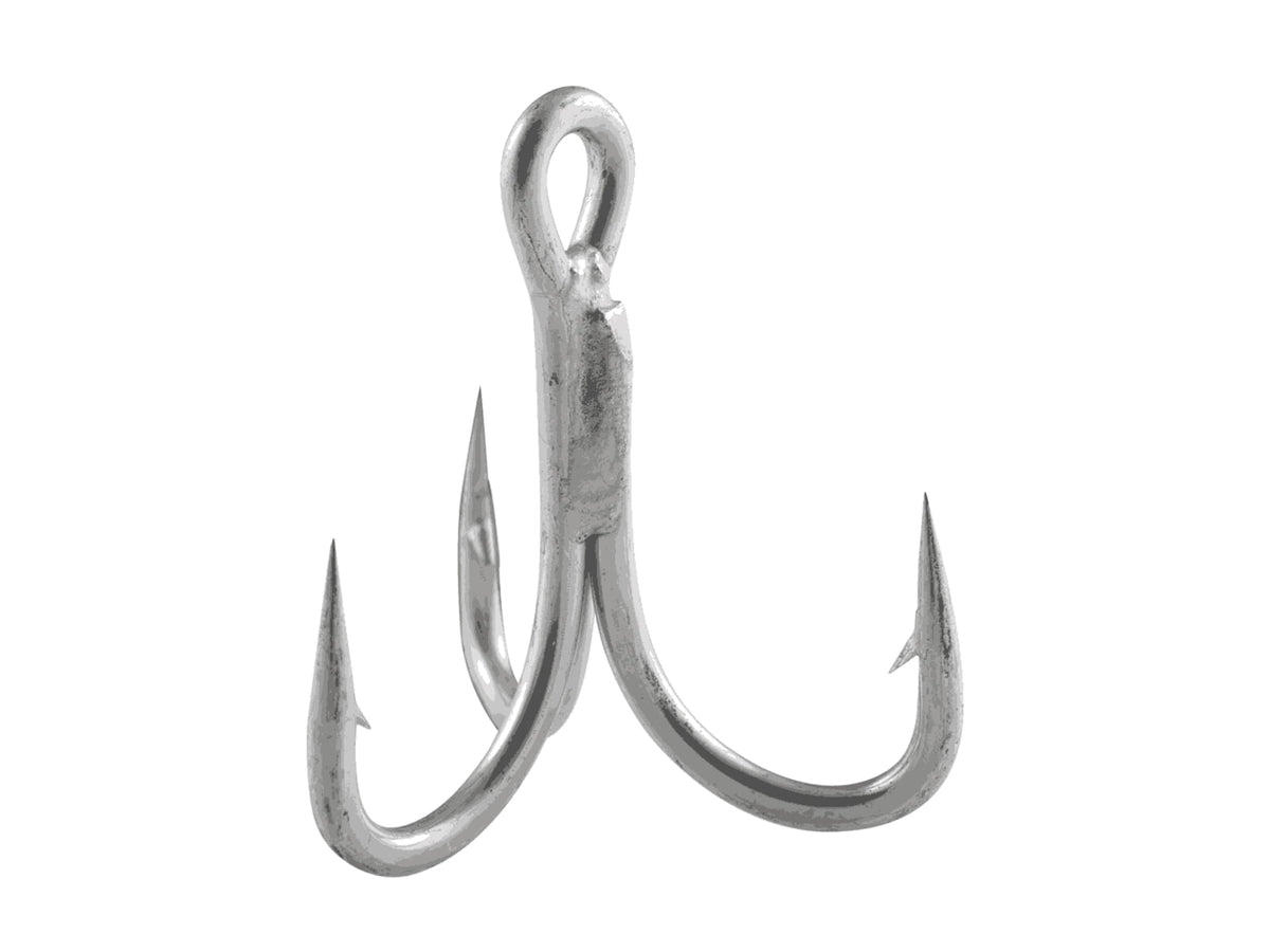 Owner Hooks Strong Short Shank 3 Super Sharp Inpower Points Corrosion-Resistant Vacuum-Tinned Size 4/0 5 Pack 5676-139