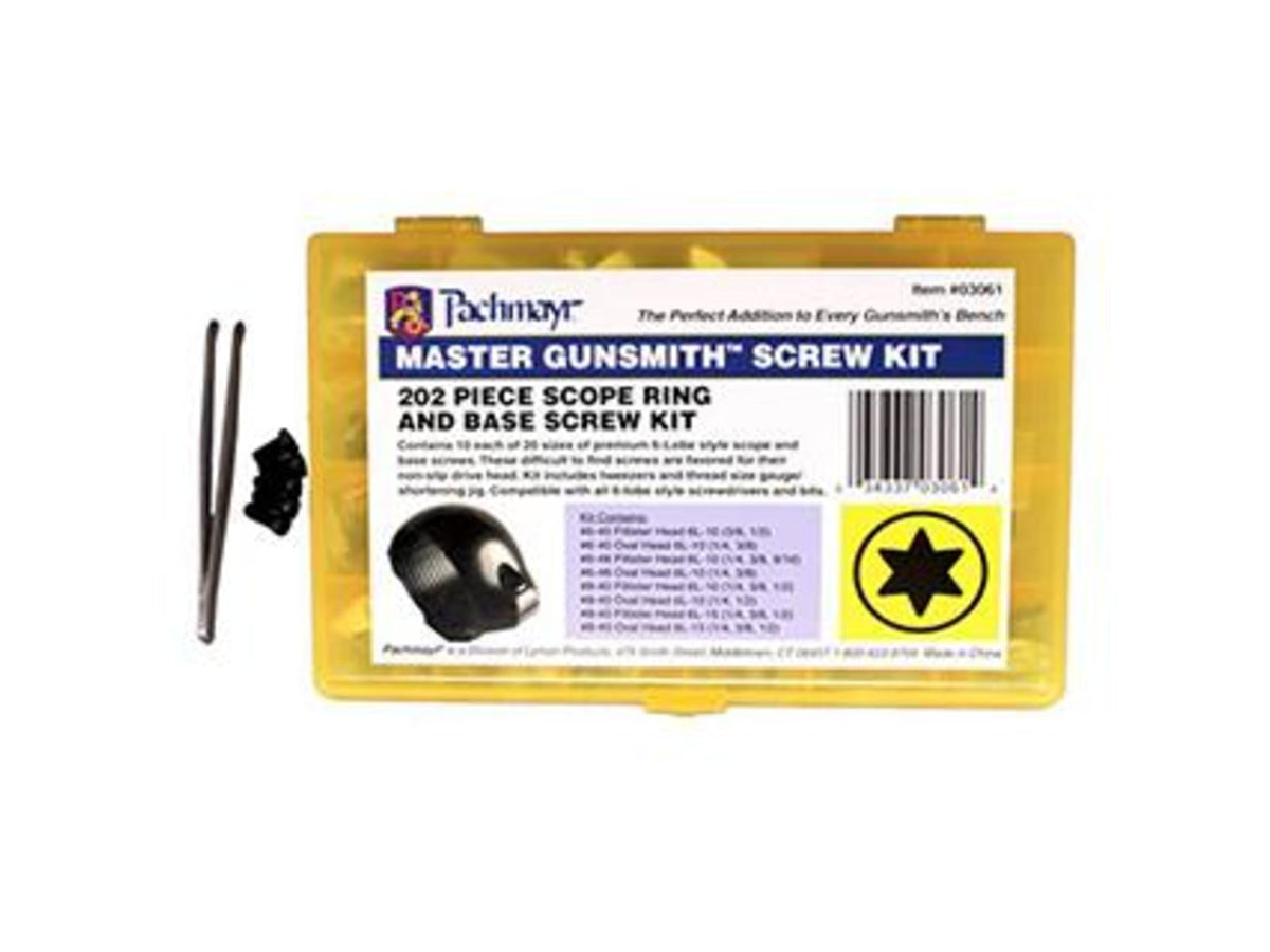 Pachmayr Master Gunsmith Torx Head Screw Kit 3061