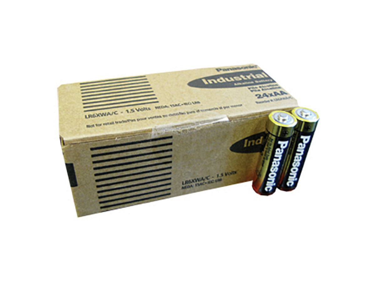 Panasonic Alkaline AA Cell - 24 Piece box of Batteries LR6XWA/C