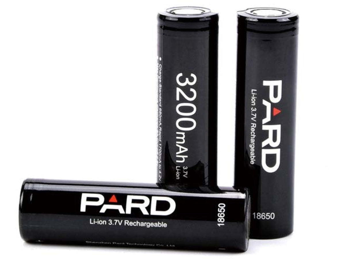 PARD Optics 18650 Replacement Battery Black 18650 battery