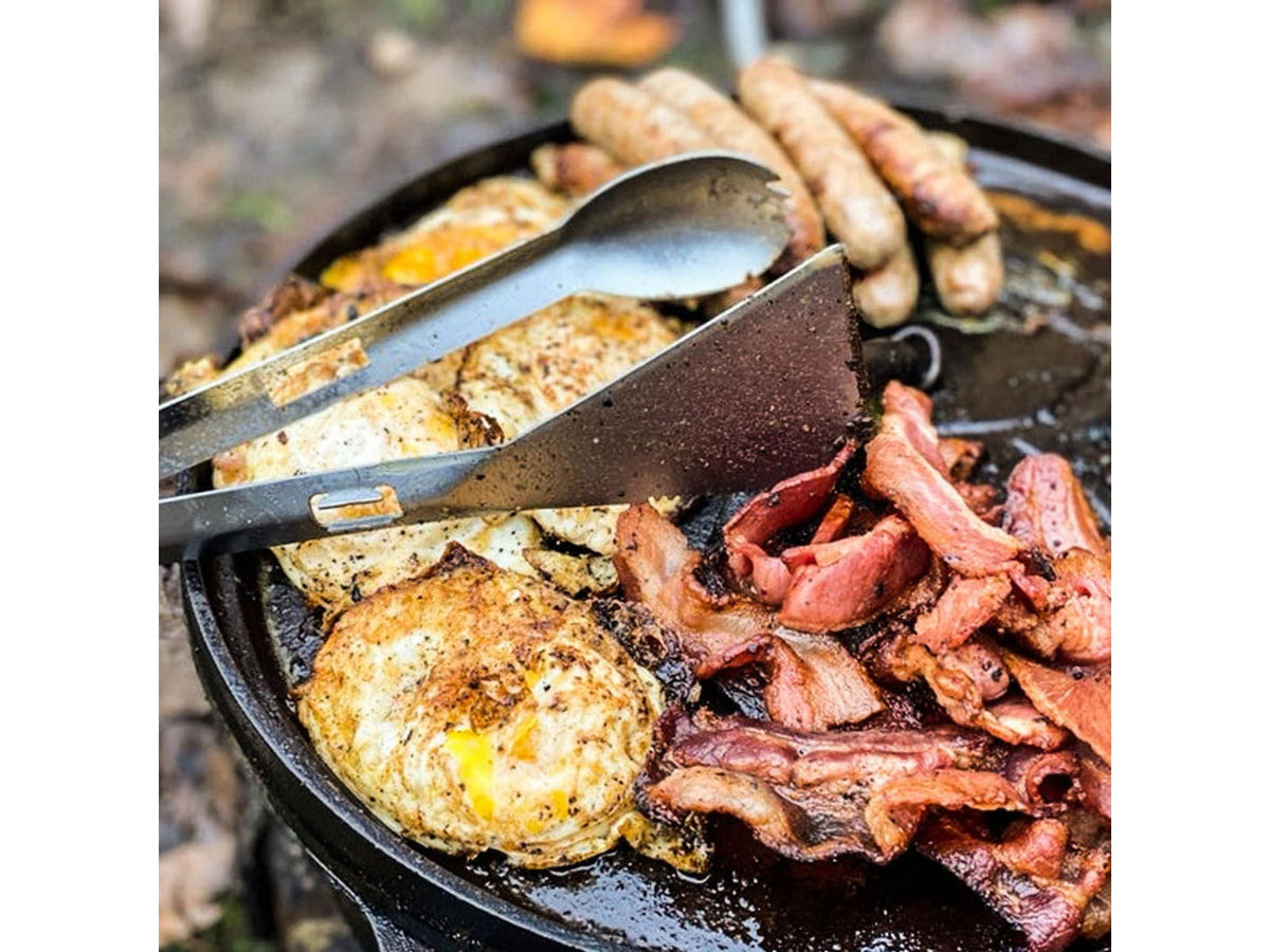Pathfinder Stainless Steel Camp Tong Set 2 Pcs SSCT