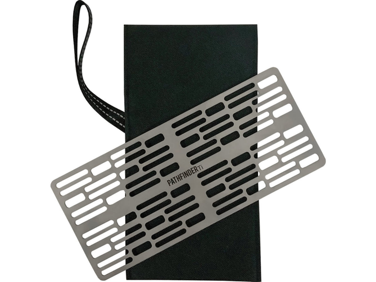 Pathfinder Titanium Grill w/Carry Pouch TIGRILL