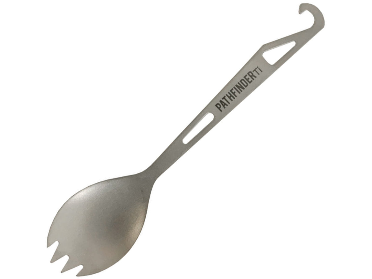 Pathfinder Titanium Spork 6.5in Overall TI SPORK