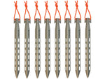 Pathfinder Titanium Tent Stake Set 8-Piece TI TENT STAKE SET 8PC