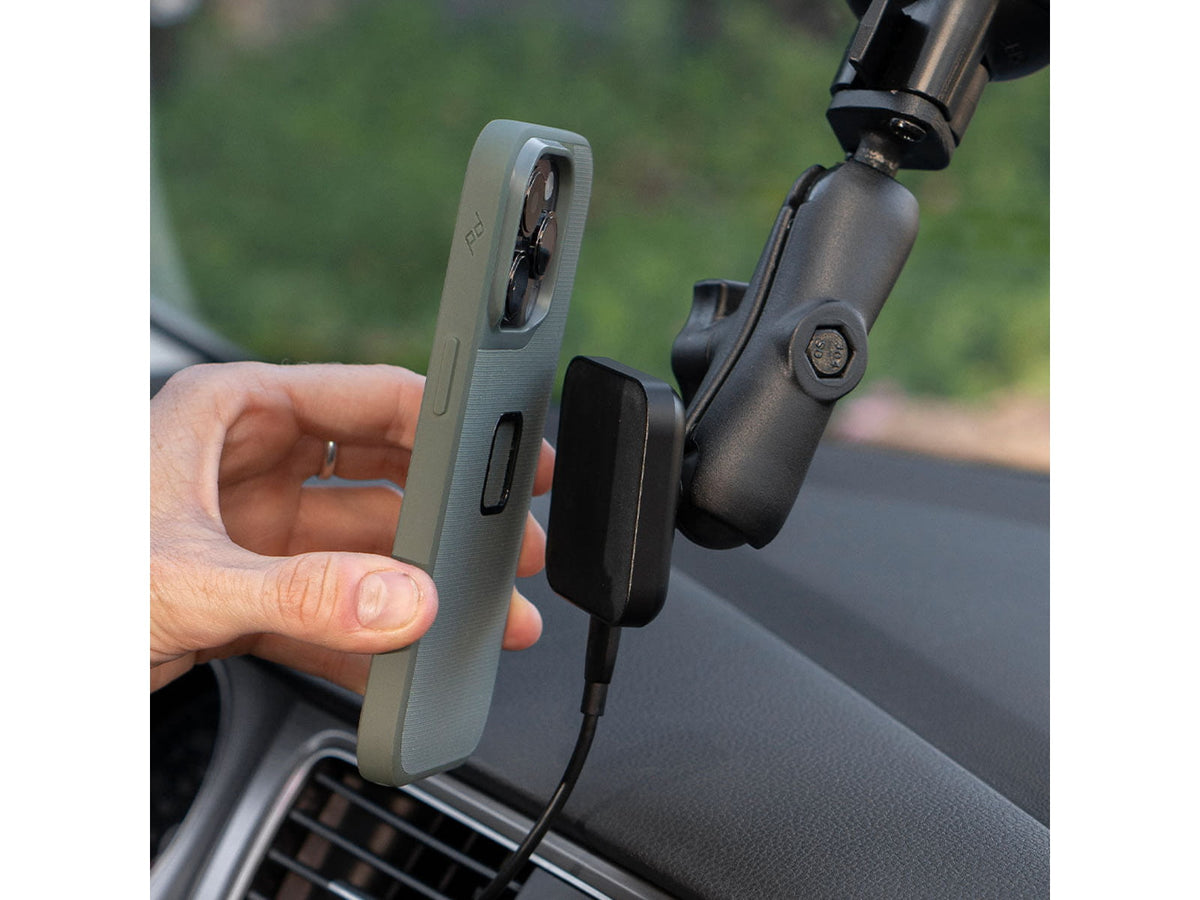 Peak Design Mobile Car Mount 1'' Ball Adapter - Charging v2