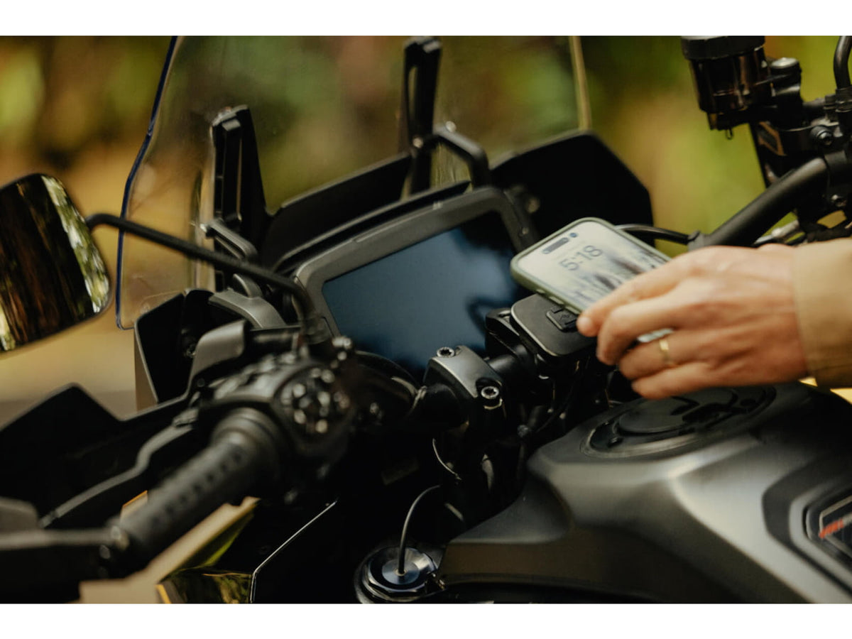 Peak Design Motorcycle Bar Mount Non-charging Locking V2 Black