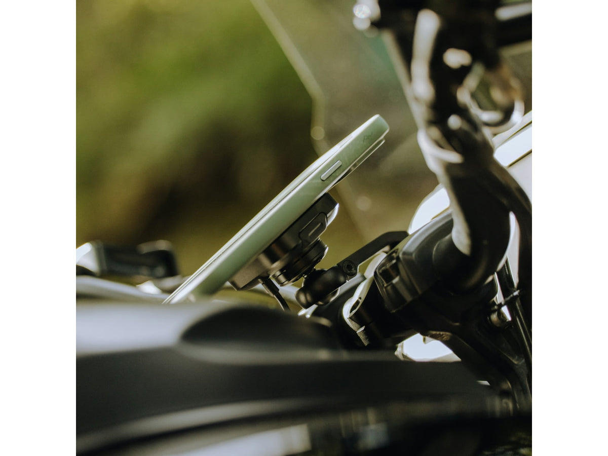 Peak Design Motorcycle Bar Mountw/Charging LockingQi2 Black