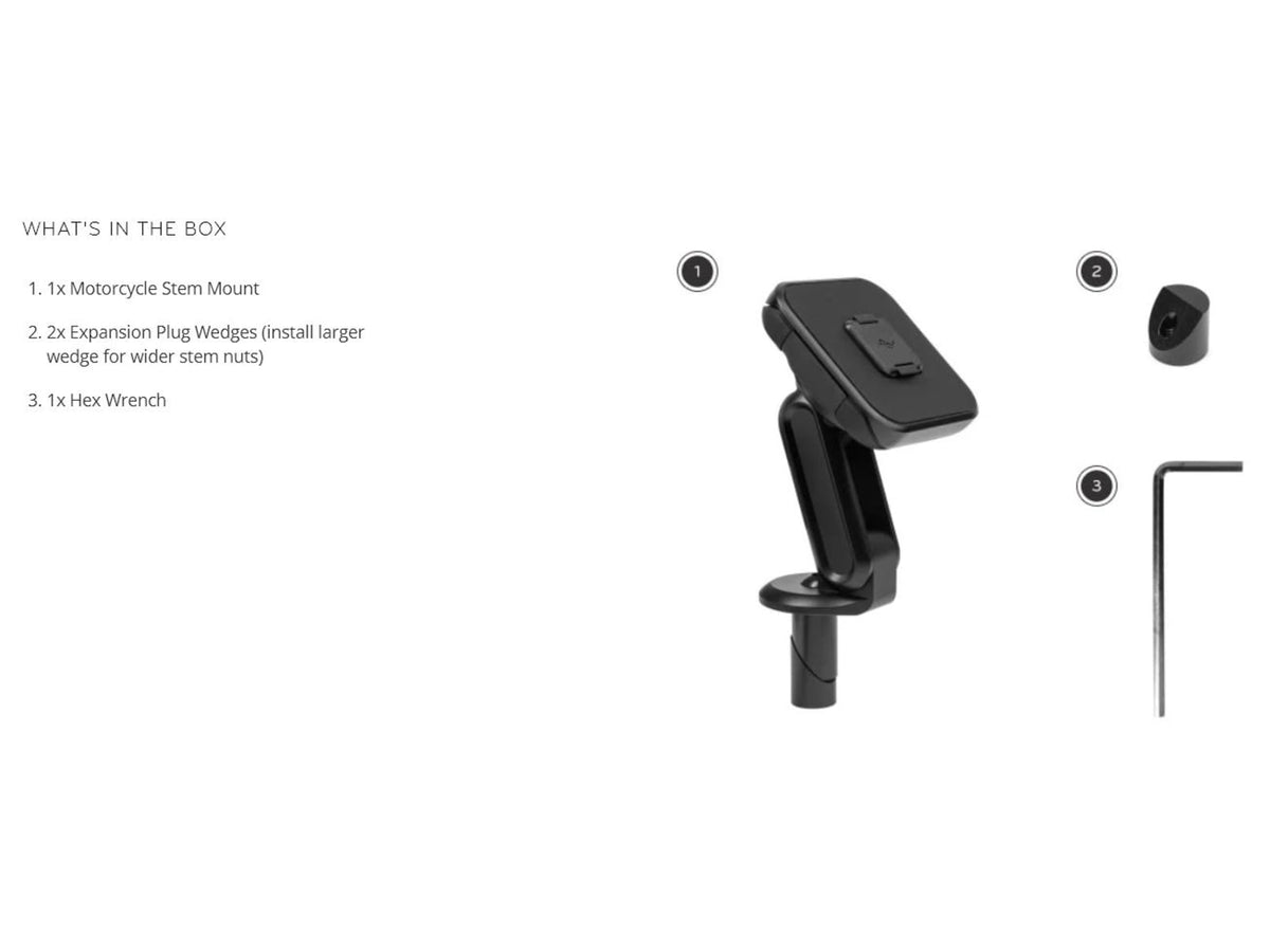 Peak Design Motorcycle Stem Mount