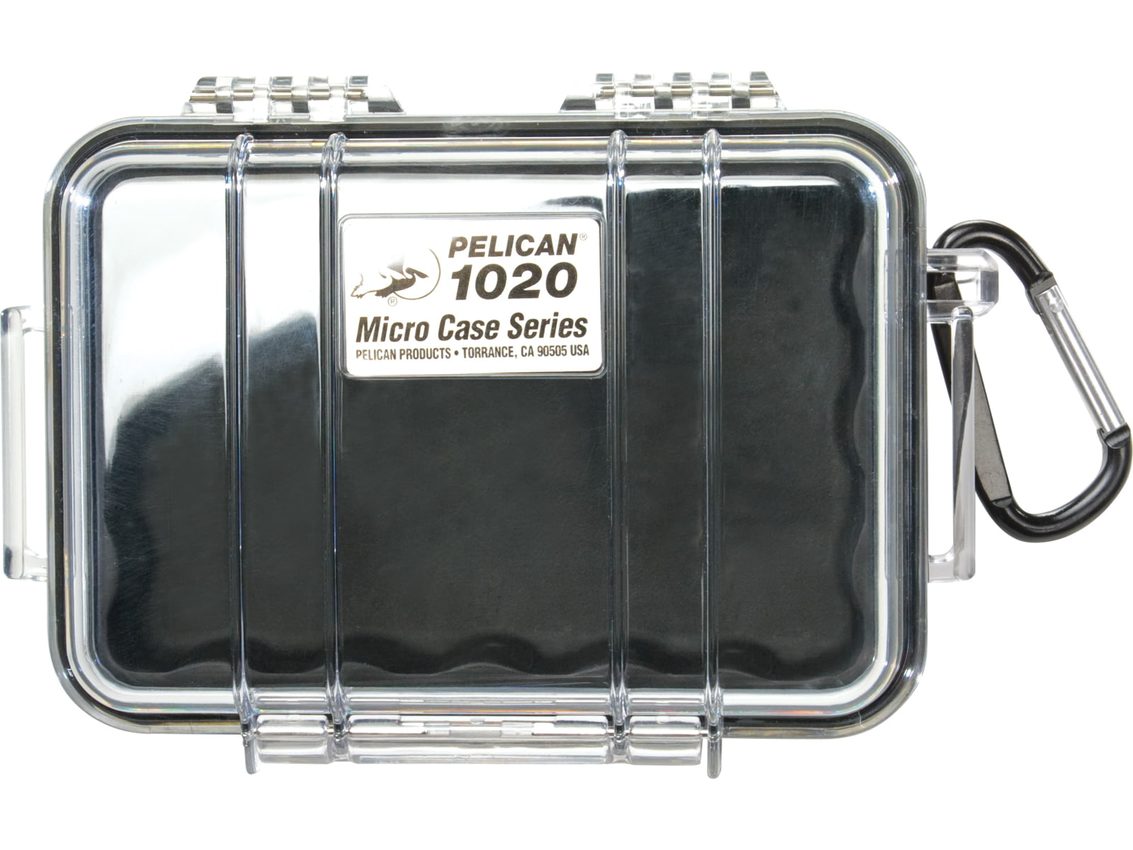 Pelican 1020 Micro Watertight Dry Box 6.37x4.75x2.12in Clear