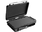 Pelican 1040 Micro Watertight Crushproof Dry Box 7.50x5.06x2.12in Solid Black