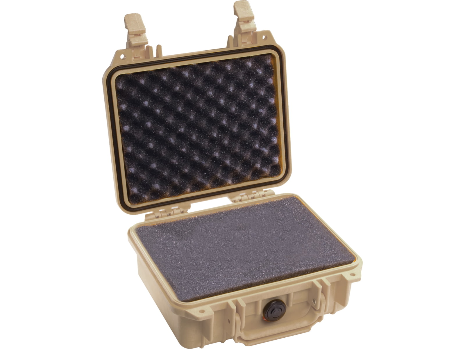 Pelican 1200 Small Protector Waterproof 10.6x10x4.8in Case Desert Tan w/ Foam