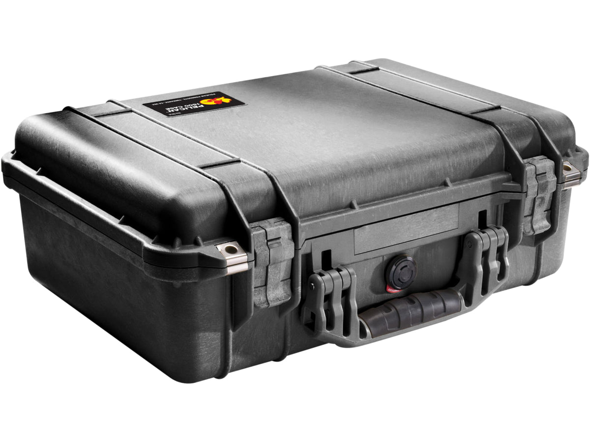 Pelican 1500NF Medium Crushproof Dry Case 18.5x14x7in Black - No Foam