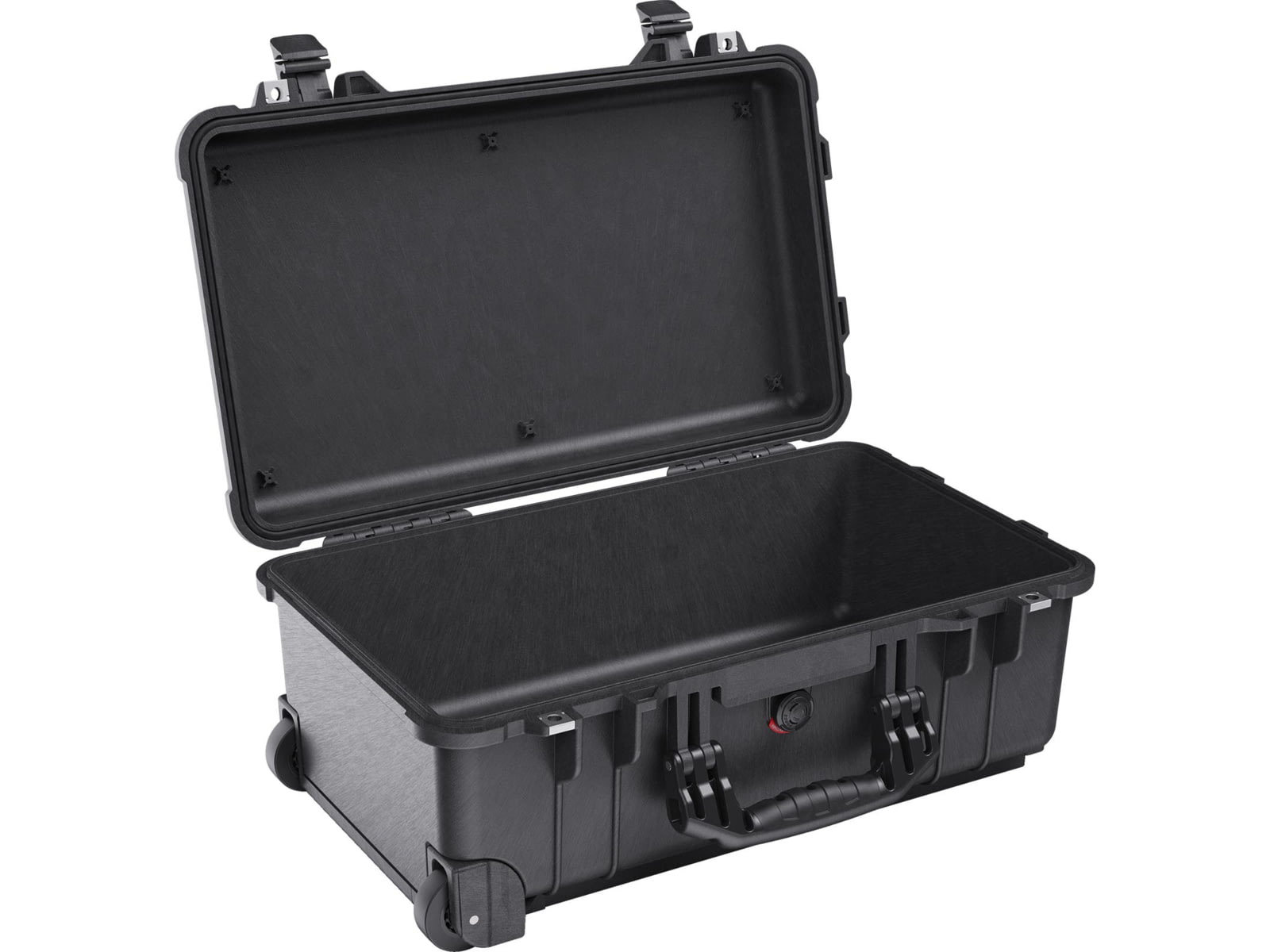 Pelican 1510 Carry On 22x13x9in Wheeled Protector Case Black No Foam