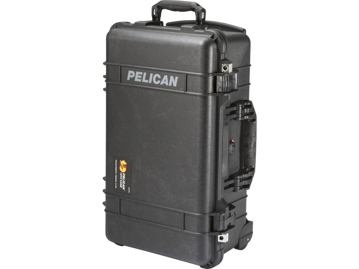 Pelican 1510 Carry On 22x13x9in Wheeled Protector Case Black No Foam