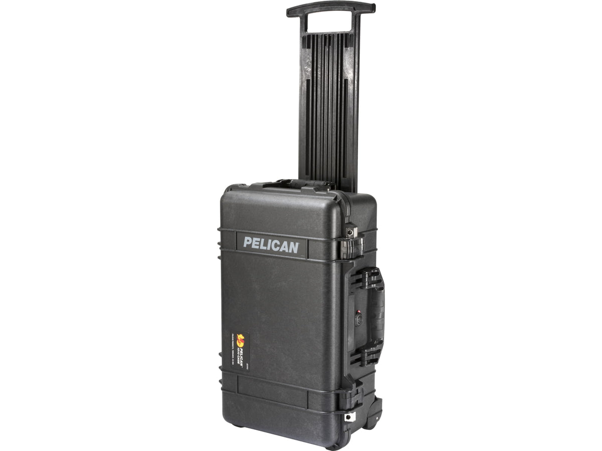 Pelican 1510 Carry On 22x13x9in Wheeled Protector Case Black No Foam
