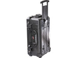 Pelican 1510 Carry On 22x13x9in Wheeled Protector Case Black No Foam