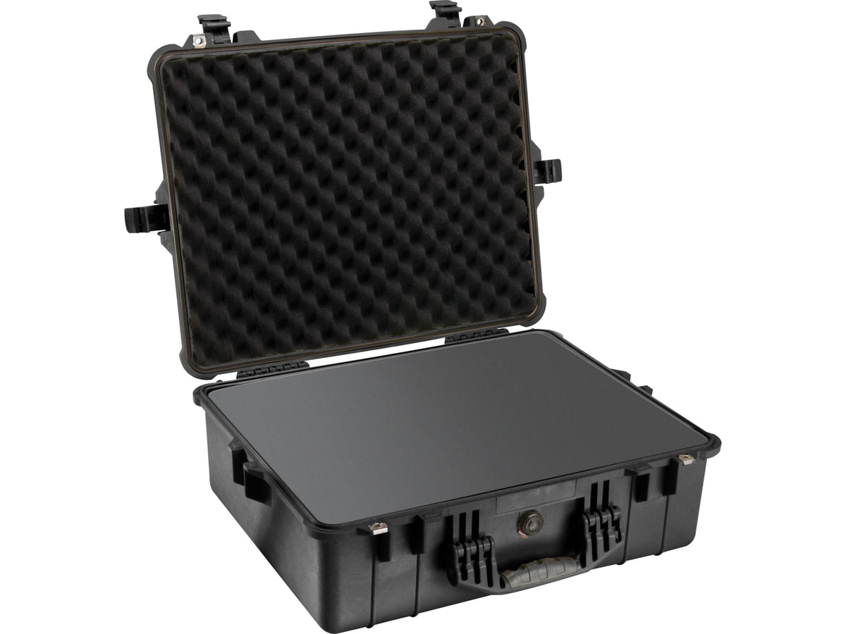 Pelican 1600 Protector Pressurized 24x19x8in Case Black w/Foam