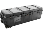 Pelican 1740 Series Long Case Crushproof Dry Box Black w/ 6 Piece Foam Set & Lid