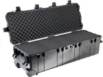 Pelican 1740 Series Long Case Crushproof Dry Box Black w/ 6 Piece Foam Set & Lid
