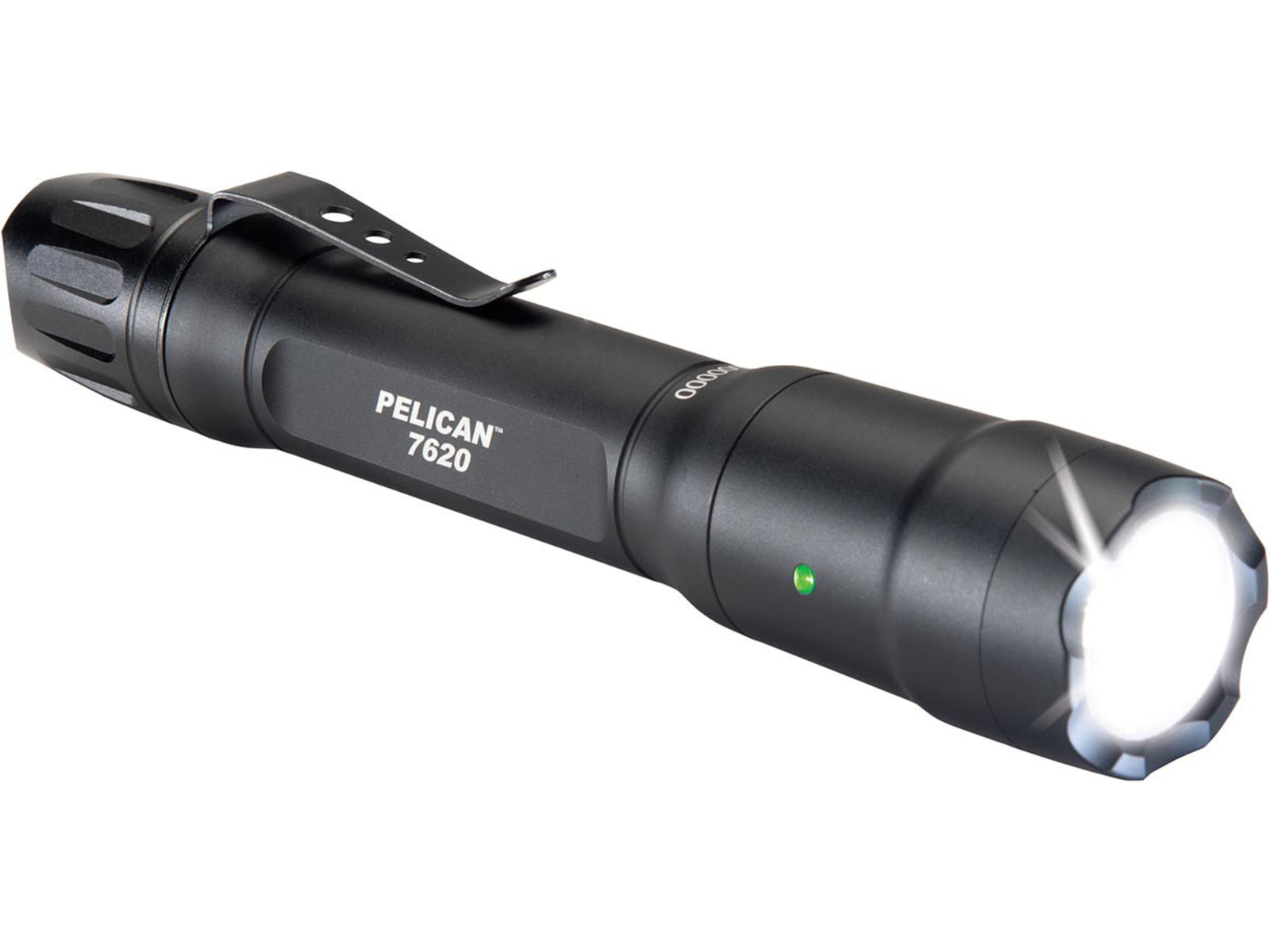 Pelican 7620 Tactical Flashlight 2 AA/3 CR123 Black 6.75 in 7620